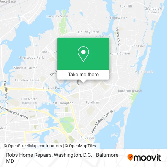 Robs Home Repairs map