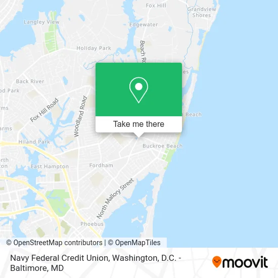 Navy Federal Credit Union map