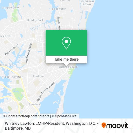 Mapa de Whitney Lawton, LMHP-Resident