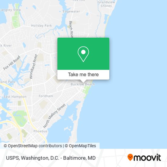 USPS map