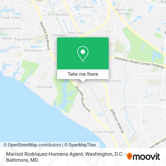 Marisol Rodriquez-Humana Agent map