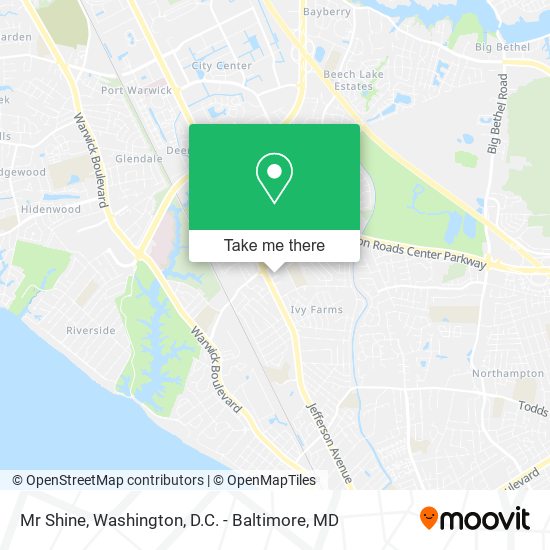 Mr Shine map