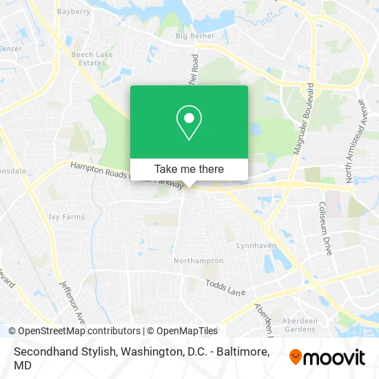 Secondhand Stylish map