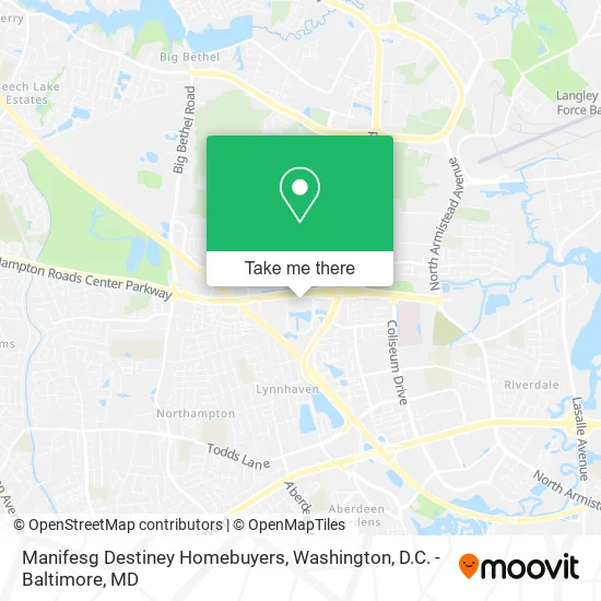 Mapa de Manifesg Destiney Homebuyers