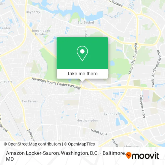 Amazon Locker-Sauron map