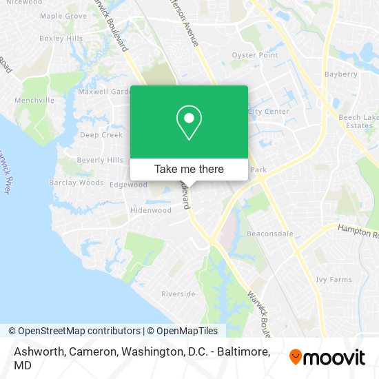 Ashworth, Cameron map