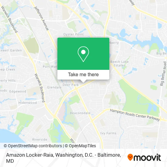 Amazon Locker-Raia map