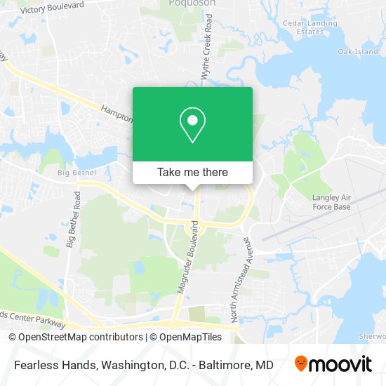 Fearless Hands map
