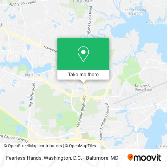 Fearless Hands map
