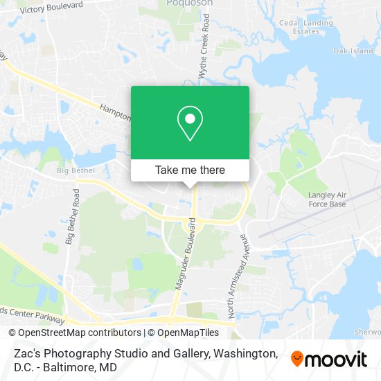 Zac's Photography Studio and Gallery map