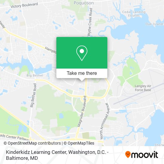 Mapa de Kinderkidz Learning Center