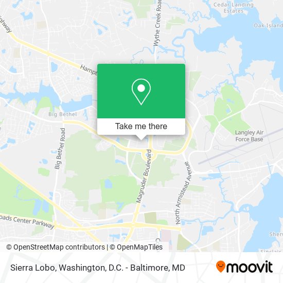 Sierra Lobo map