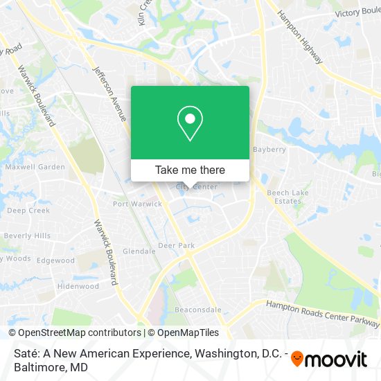 Mapa de Saté: A New American Experience