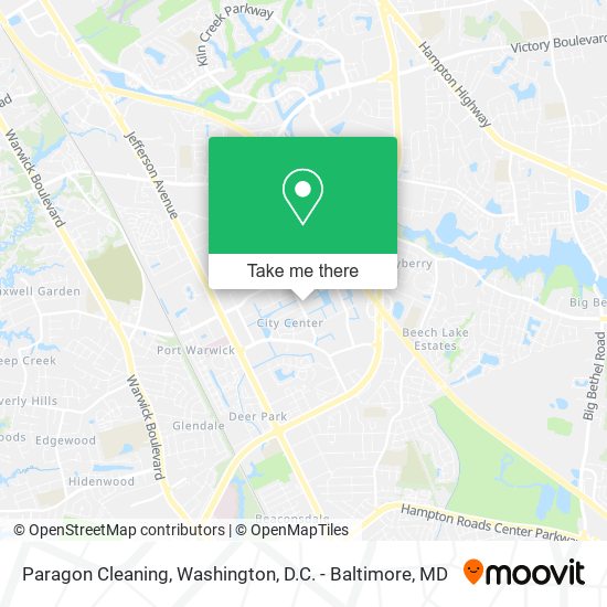 Mapa de Paragon Cleaning
