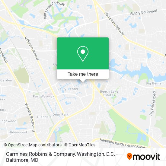 Carmines Robbins & Company map