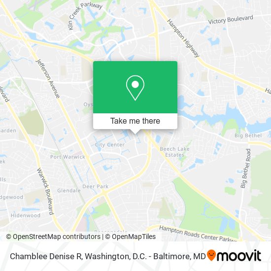 Mapa de Chamblee Denise R