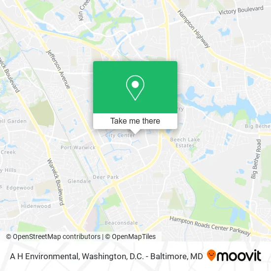 A H Environmental map