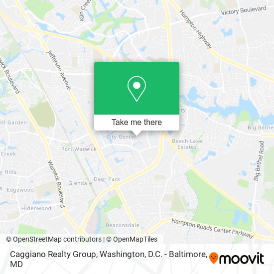 Mapa de Caggiano Realty Group