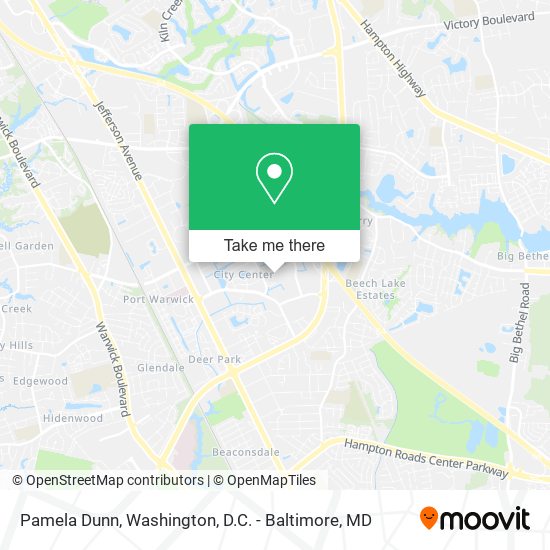 Pamela Dunn map
