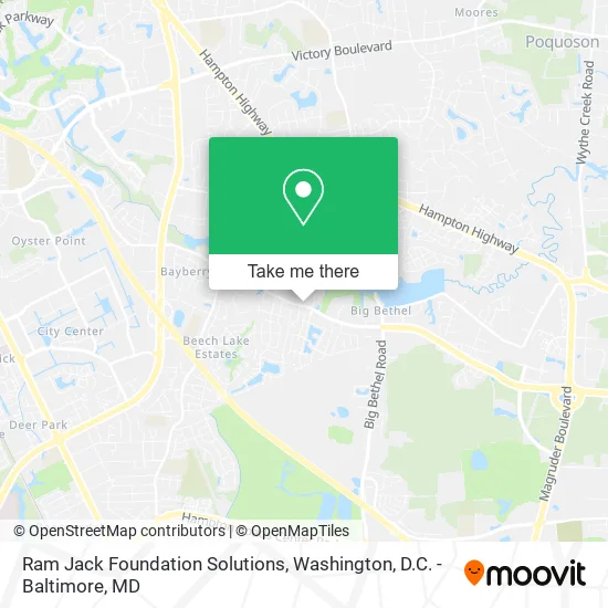 Ram Jack Foundation Solutions map