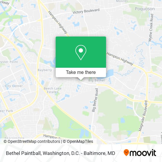 Bethel Paintball map