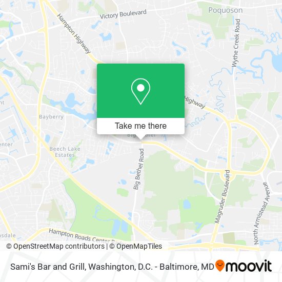 Mapa de Sami's Bar and Grill
