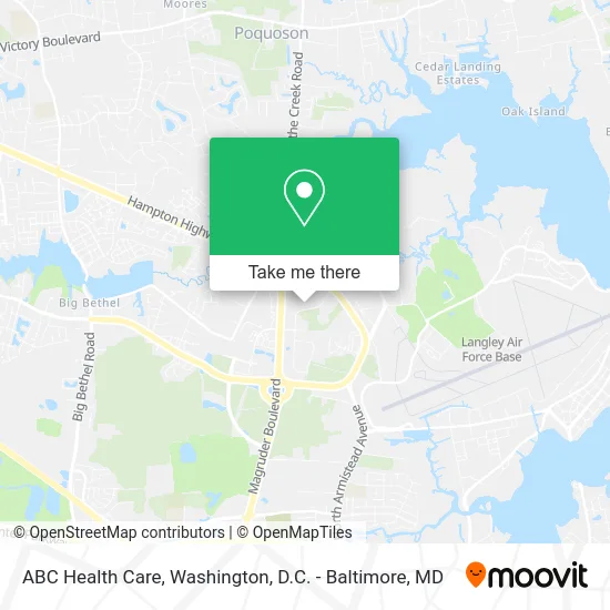 ABC Health Care map