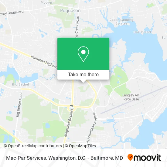 Mac-Par Services map