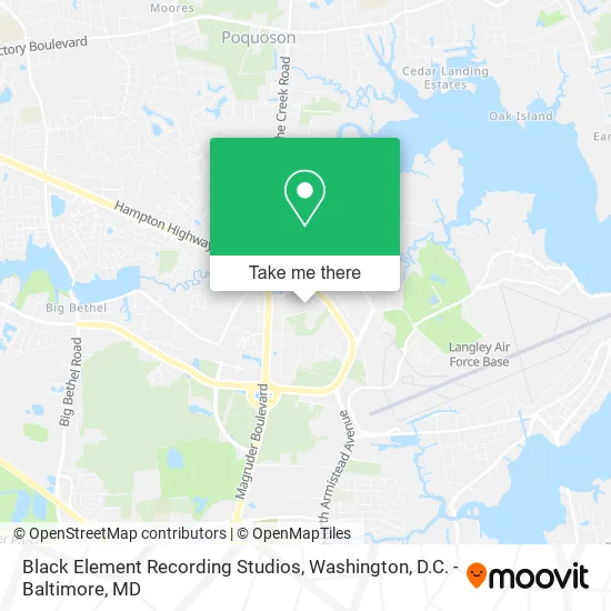 Black Element Recording Studios map