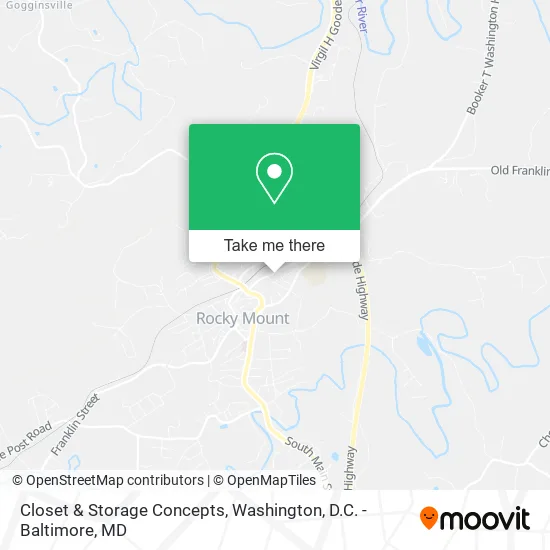 Closet & Storage Concepts map