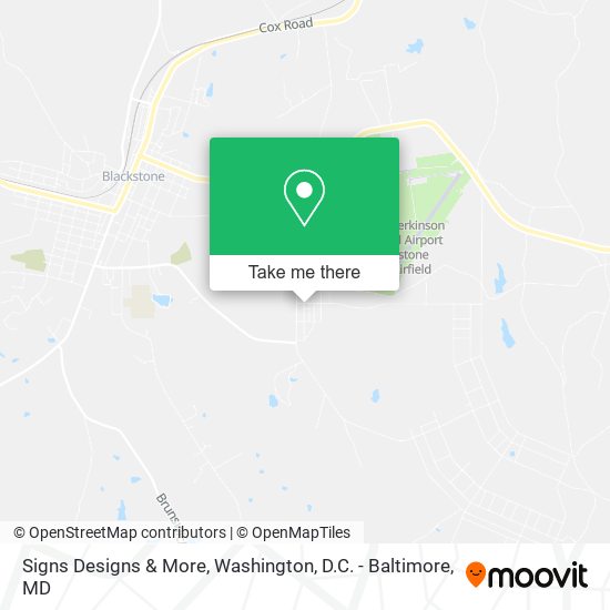 Mapa de Signs Designs & More