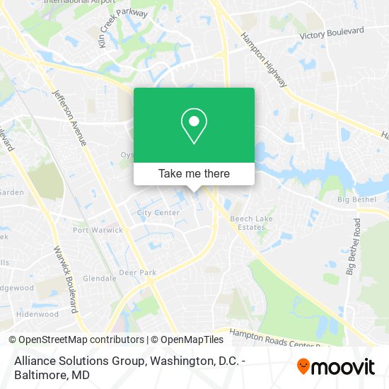 Alliance Solutions Group map