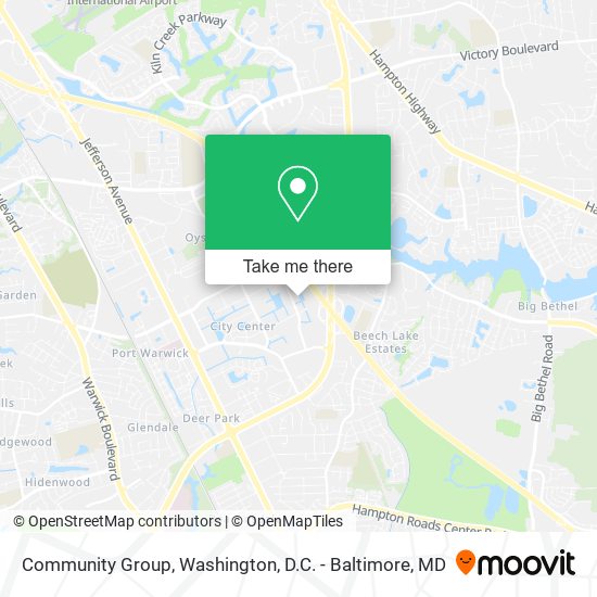 Mapa de Community Group