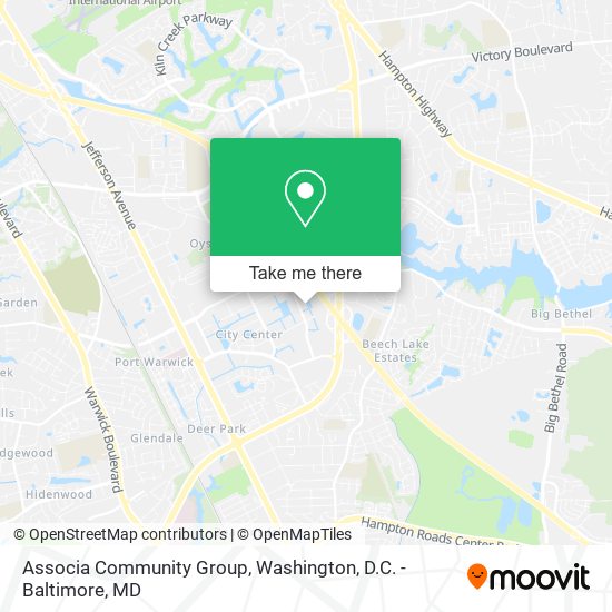 Associa Community Group map