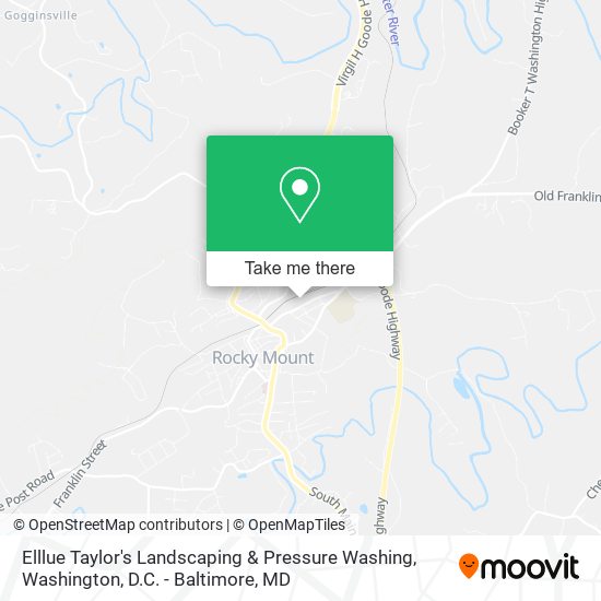 Mapa de Elllue Taylor's Landscaping & Pressure Washing