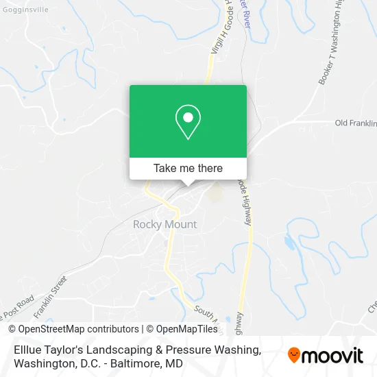 Elllue Taylor's Landscaping & Pressure Washing map
