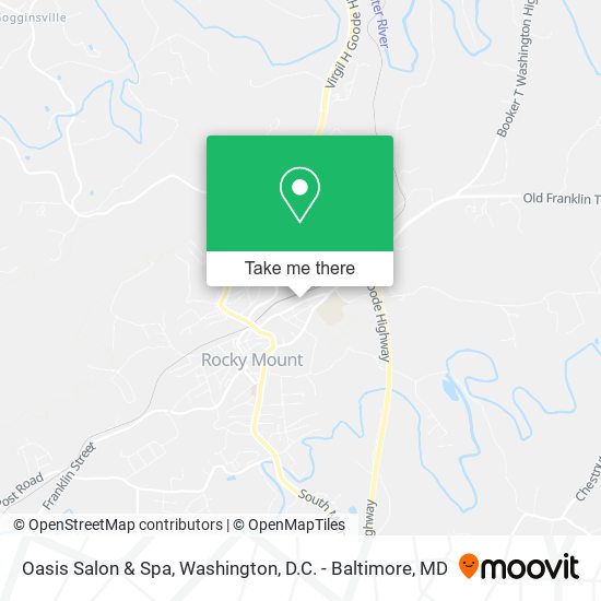 Oasis Salon & Spa map