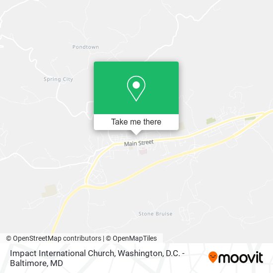 Mapa de Impact International Church