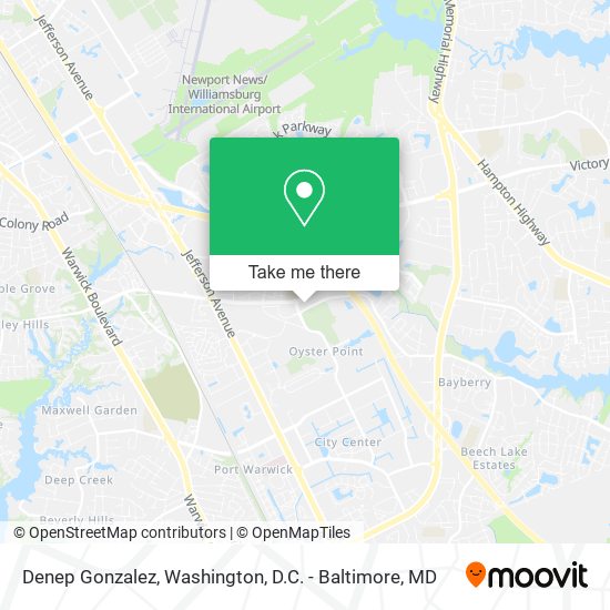 Denep Gonzalez map