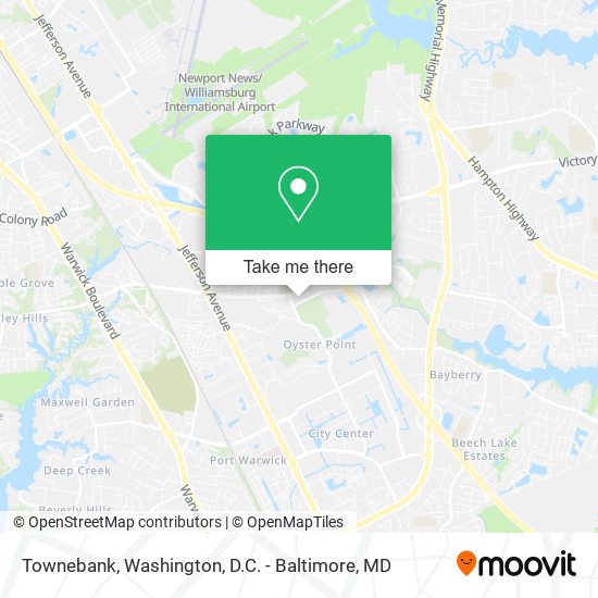 Townebank map