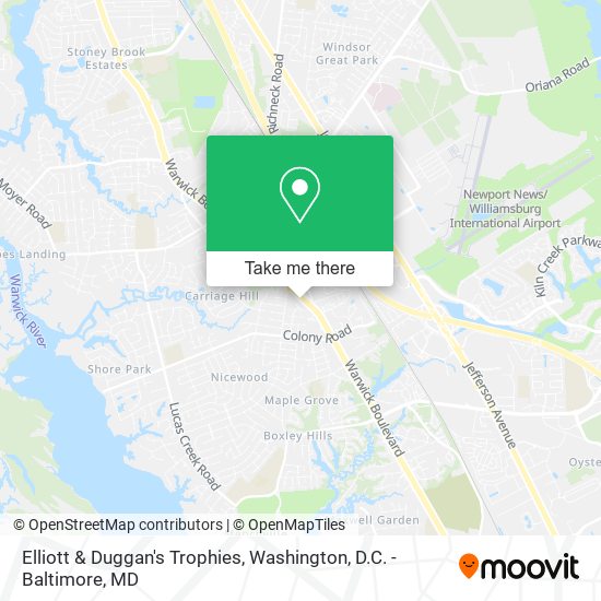Mapa de Elliott & Duggan's Trophies