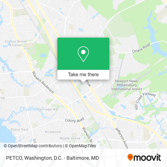 PETCO map