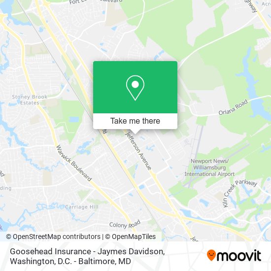 Mapa de Goosehead Insurance - Jaymes Davidson