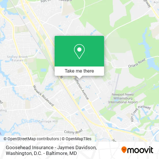 Goosehead Insurance - Jaymes Davidson map