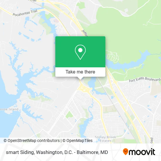 smart Siding map