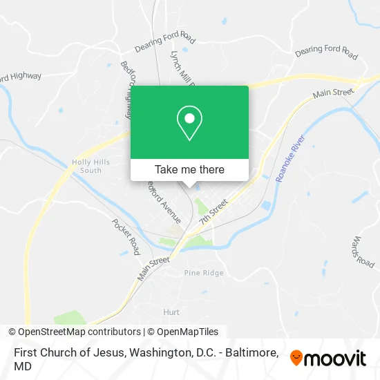 First Church of Jesus map