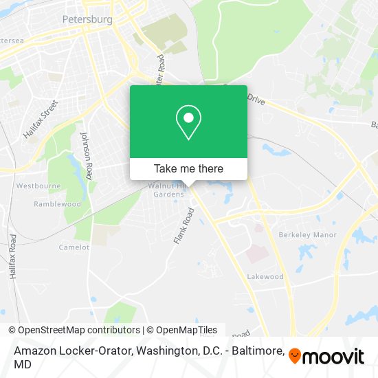 Amazon Locker-Orator map
