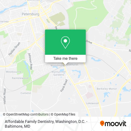 Mapa de Affordable Family Dentistry