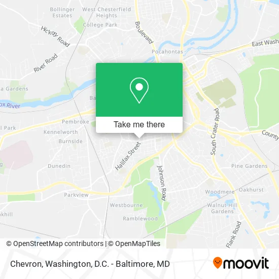 Chevron map