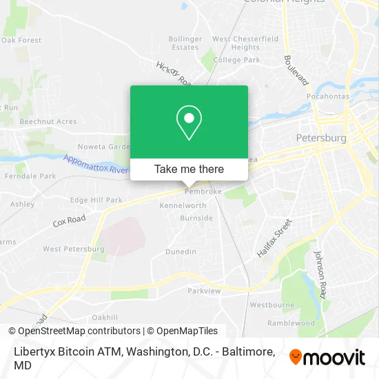 Libertyx Bitcoin ATM map